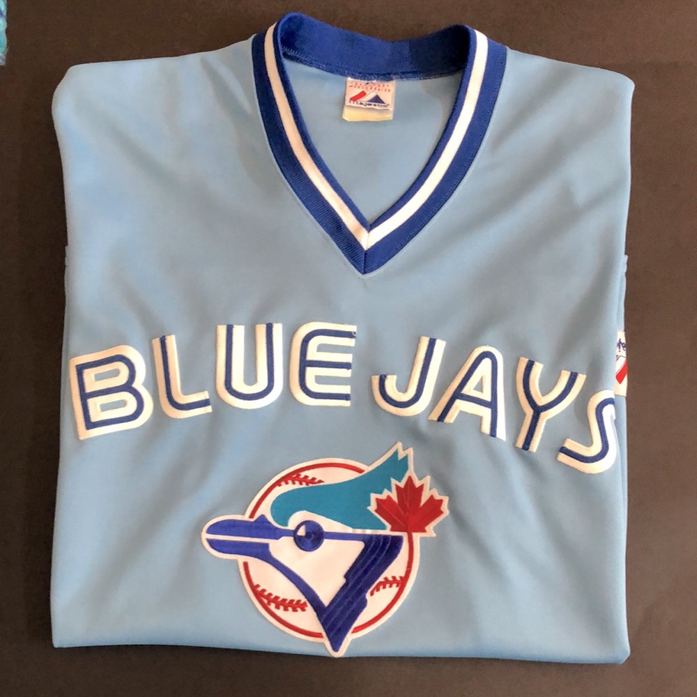 SOLD‼️ BLUE JAYS official jersey. Men’s size L/XL. EUC. - Picture 2 of 10